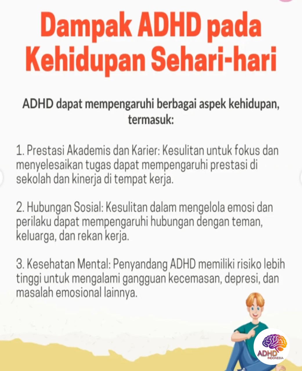 ADHD dan Hubungan Sosial Anak di Lingkungan Sekolah di Kabupaten Banyuwangi