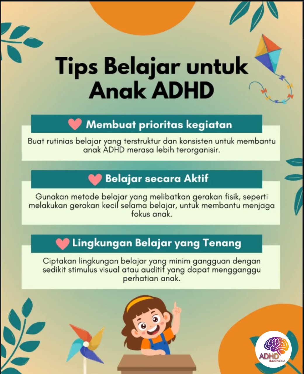 Strategi Belajar yang Cocok untuk Anak ADHD di Kabupaten Banyuwangi